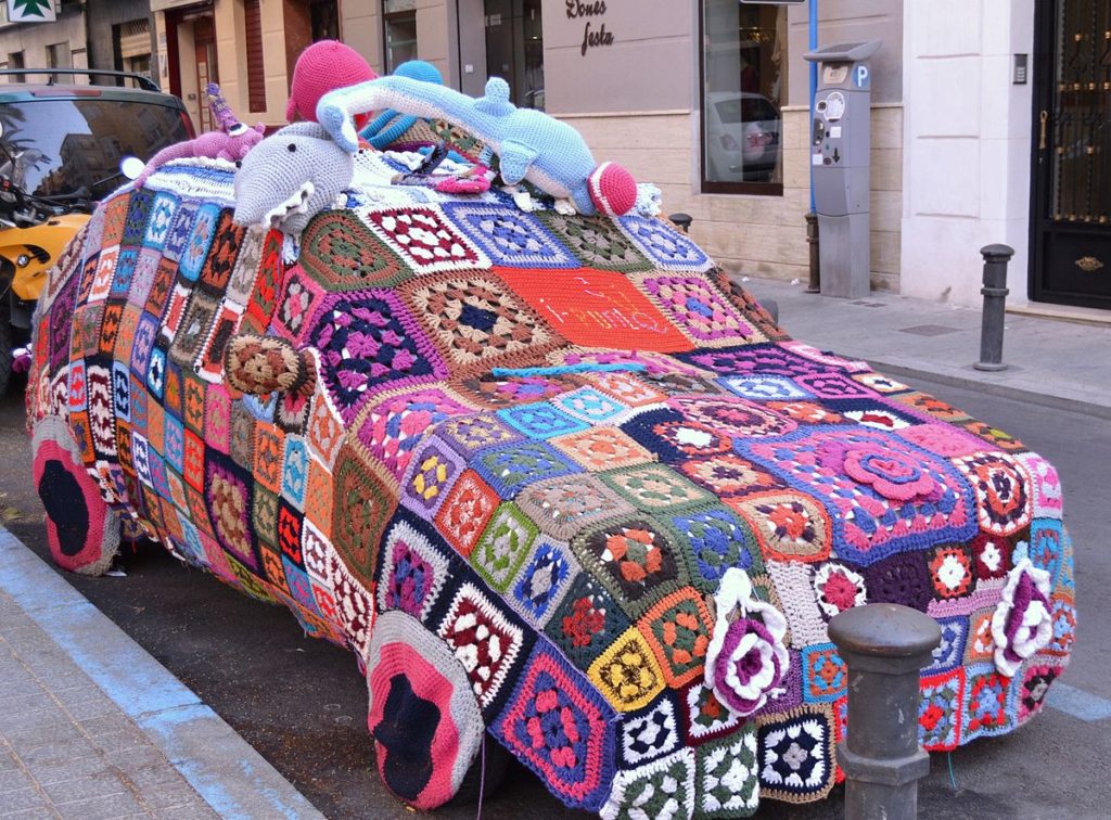 What is Yarn Bombing? The Craft Atlas