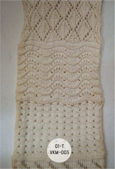 Knitting sample