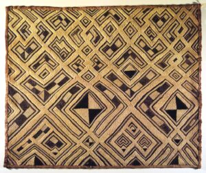 Kuba raffia cloth © CC-BY Brooklyn Museum