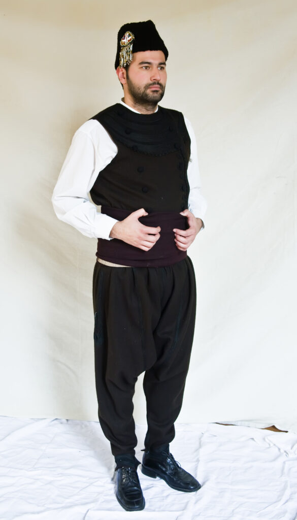 Traditional men’s costume from Filoproodi Enosi Xanthis (FEX).